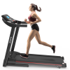 Fitshow App Home Foldable Treadmill with Incline, Folding Treadmill for Home Workout, Electric Walking Running Treadmill Machine 5" LCD Screen 250 LB